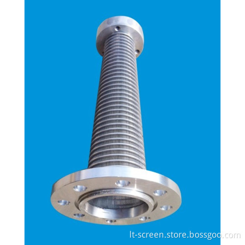 25 Micron Reversed Profile Wedge Wire Screen